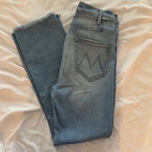 MOTHER The Hustler Ankle Fray